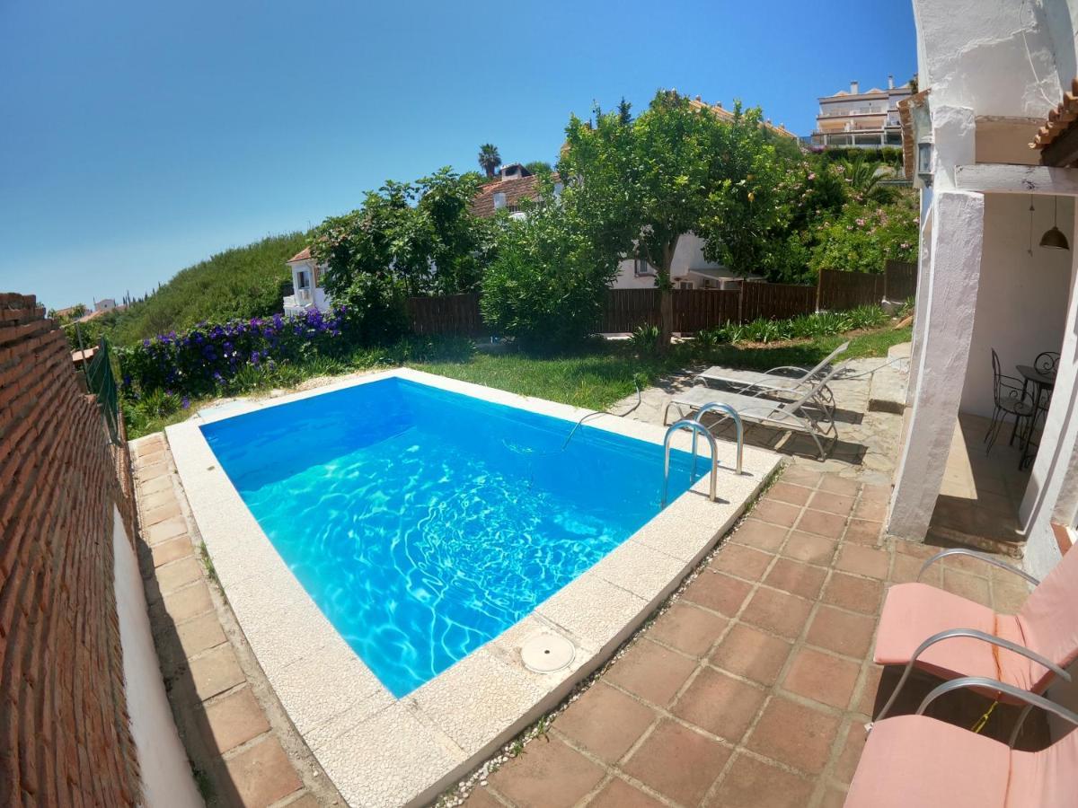 Private Pool Apartment Manilva Bagian luar foto